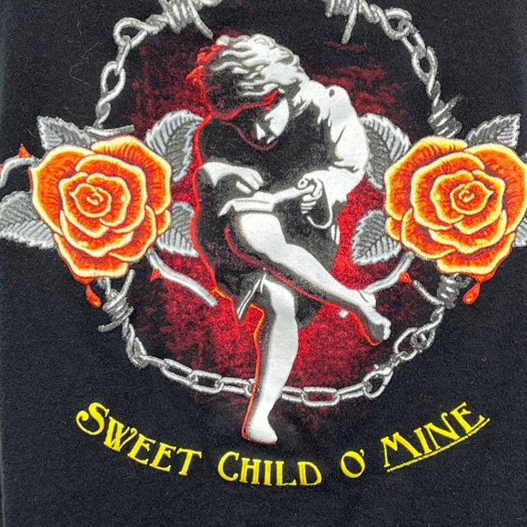 Guns N' Roses Sweet Child of Mine Graphic T Shirt Tank Top Womens XL Bravado - Picture 5 of 7